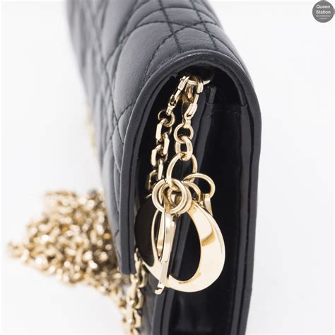 lady dior wallet on chain pouch|christian Dior wallet on chain.